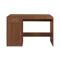 120cm desk, 1 door, 1 drawer, walnut finish MALO - 1