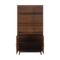 MALO 180cm bookcase, 2 doors, walnut finish - 7